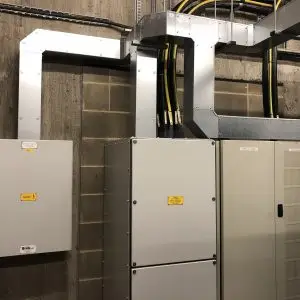 uninteruptable power supply trunking installation